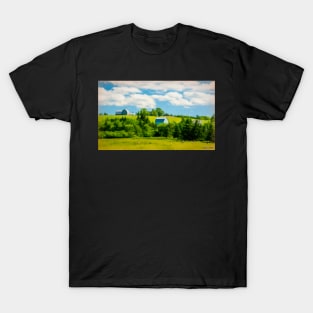 Country Farm in Nova Scotia T-Shirt